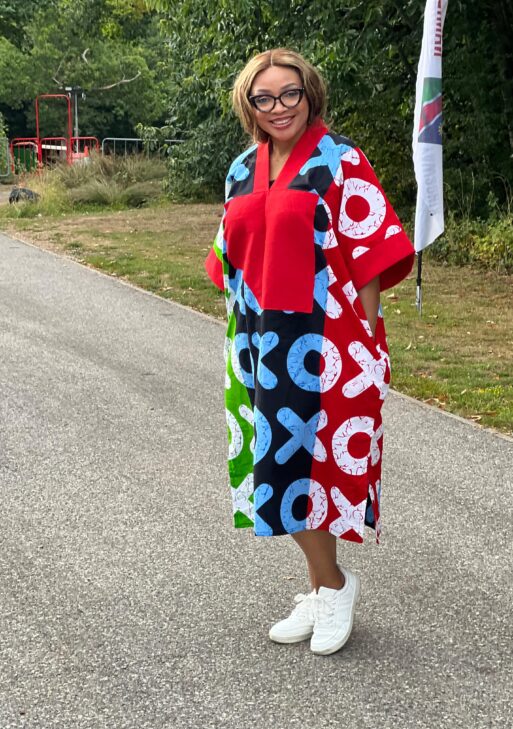 Ankara Bubu with Aso Oke