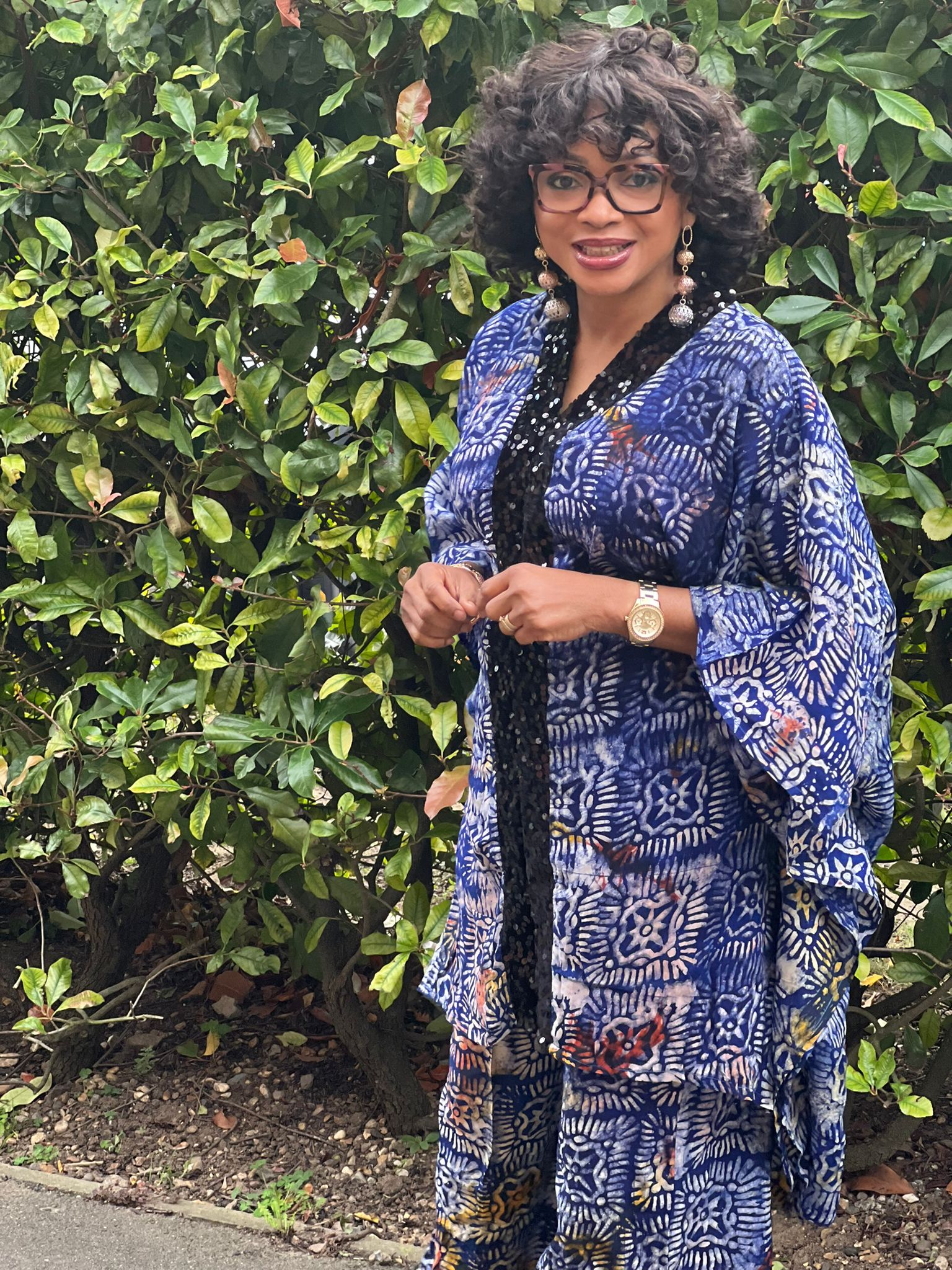 Adire kimono set - Image 2