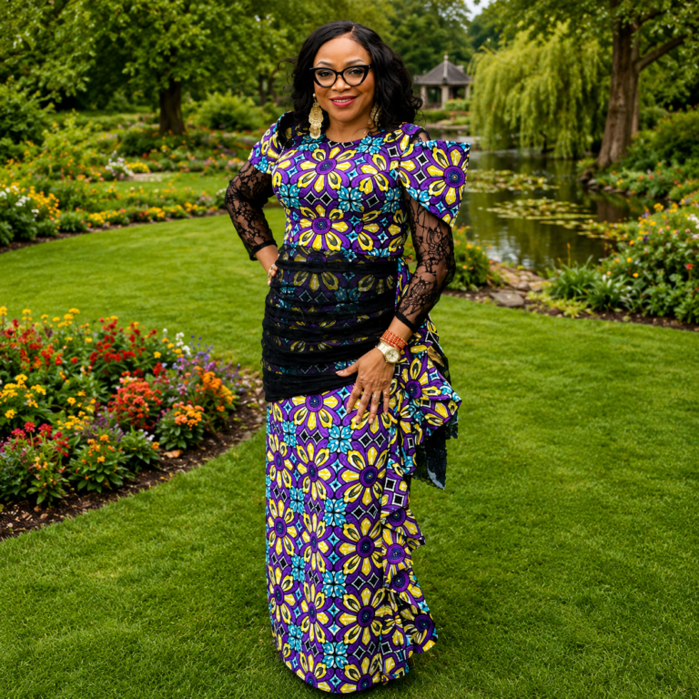 Ankara Edition Dress