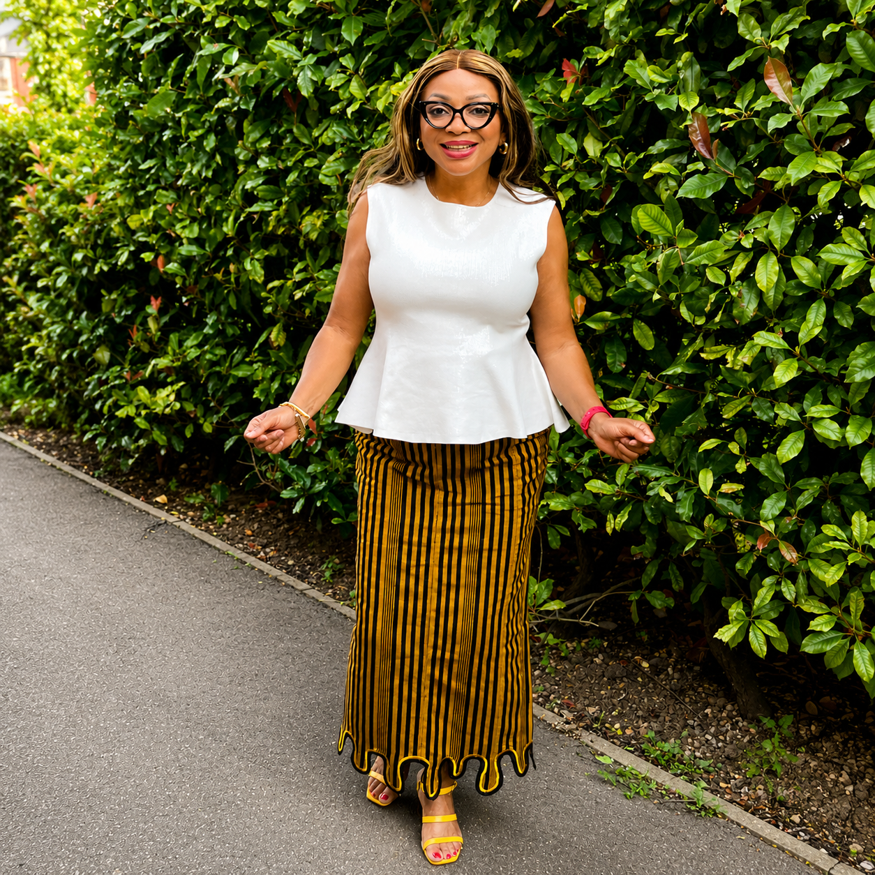 Aso-Oke Skirt – Handwoven African Elegance